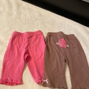 Baby Girl Pants Bundle size 3-6m
